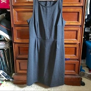 NWOT Sleeveless Stretchy Mid Length Charcoal Dress